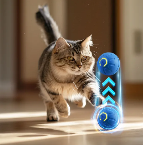 Interactive Smart Pet Ball