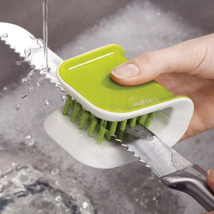 Double-Sided Kitchen Cleaning Brush