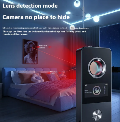 AI Intelligent Strong Magnetic Signal Detector (Black)