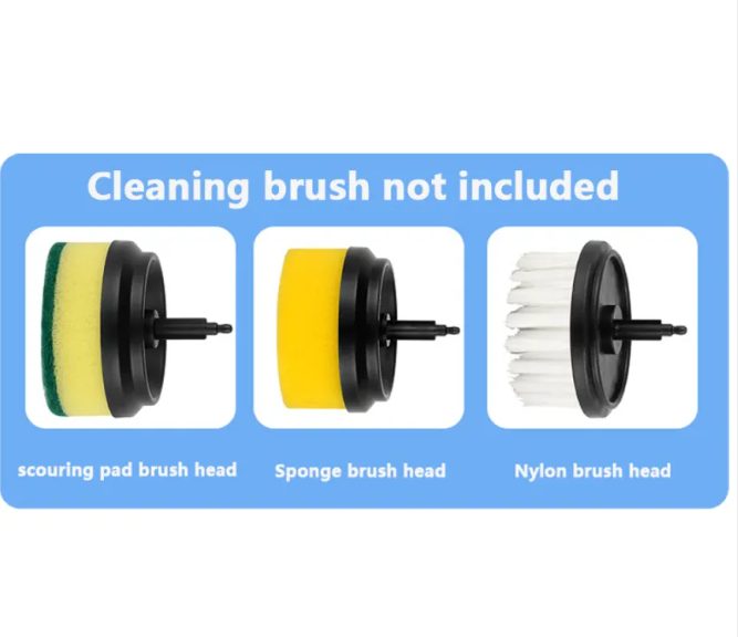 Electric Multi-Head Cleaning Brush