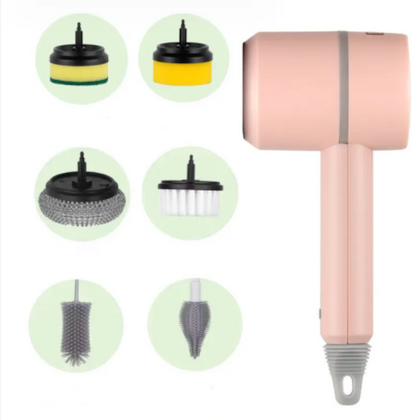 Electric Multi-Head Cleaning Brush