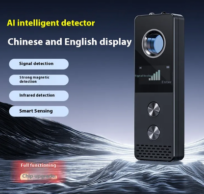 AI Intelligent Strong Magnetic Signal Detector (Black)