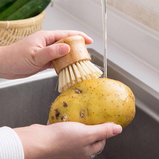 Bamboo Handle Kitchen Cleaning Brush
