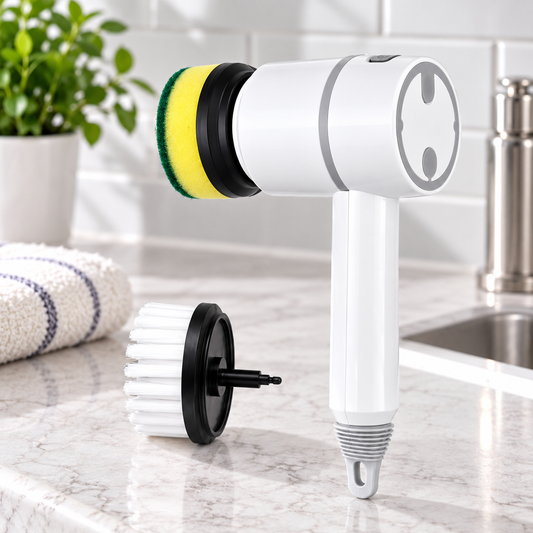 Electric Multi-Head Cleaning Brush
