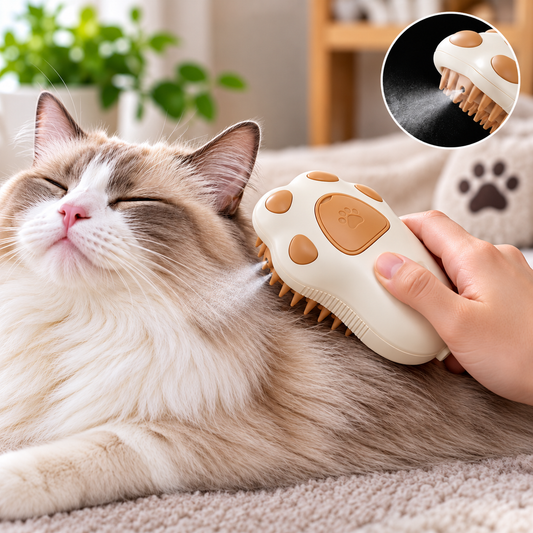 Pet Spray Grooming Brush