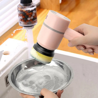 Electric Multi-Head Cleaning Brush