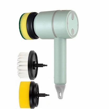 Electric Multi-Head Cleaning Brush